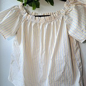 H&M off the shoulder blouse